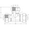 World Wide Fittings Female JIC Swivel to Female JIC Swivel to Female JIC Swivel Tee 6606X04X04X04 - alternate 2